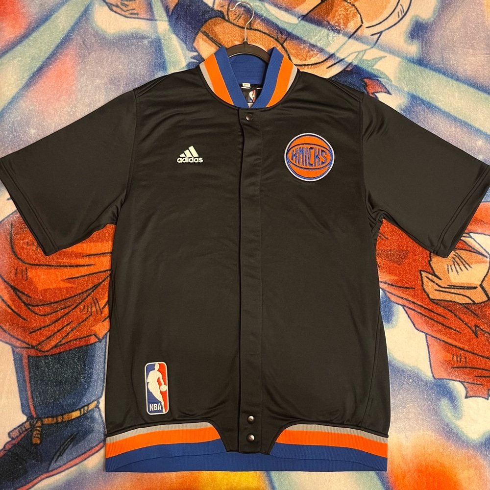 Adidas Authentic New York Knicks Shooting Shirt